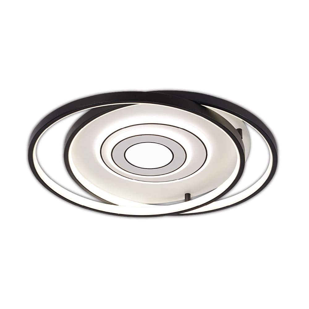 Светильник LED smart GALAXY с пультом 100Вт 3000-5000K 5500Lm Круглый Черно-белый 220825